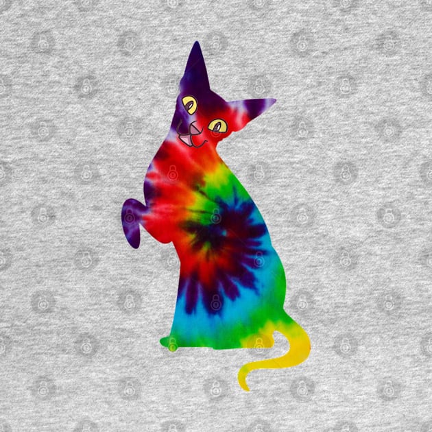 tie dye sphynx cat, Lovers Cats Sphynx by STOREYD